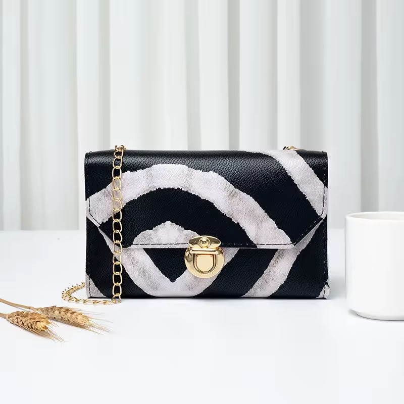 Chain Shoulder Crossbody Handbag for Women – Dots