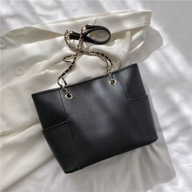 Luxury Chain Handbag for Women – Brown
