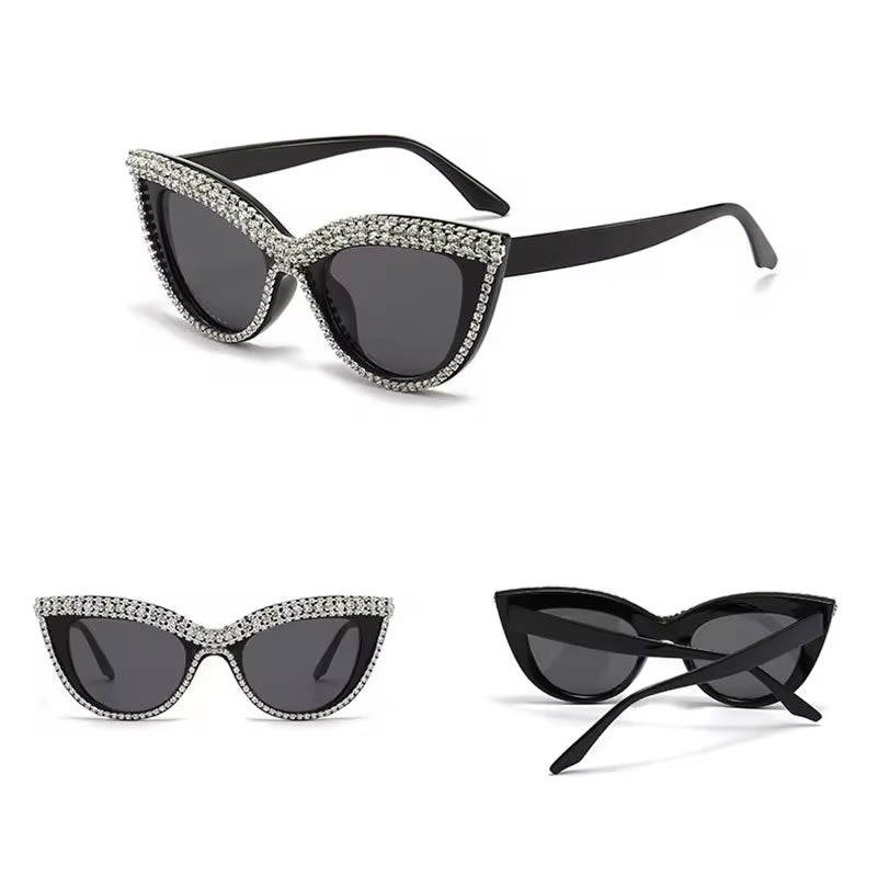 Cat Eye Bling Sunglasses (Style II) for Women