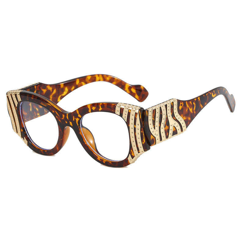 Large Bling Glasses for Women – Brown