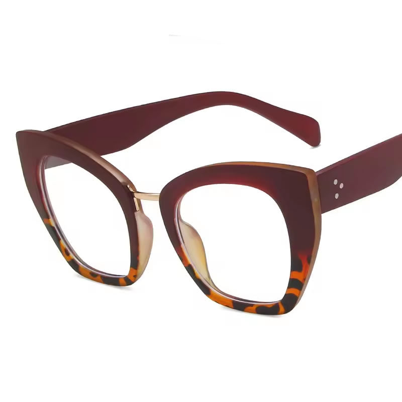 Oversized Cat Eye Glasses for Women