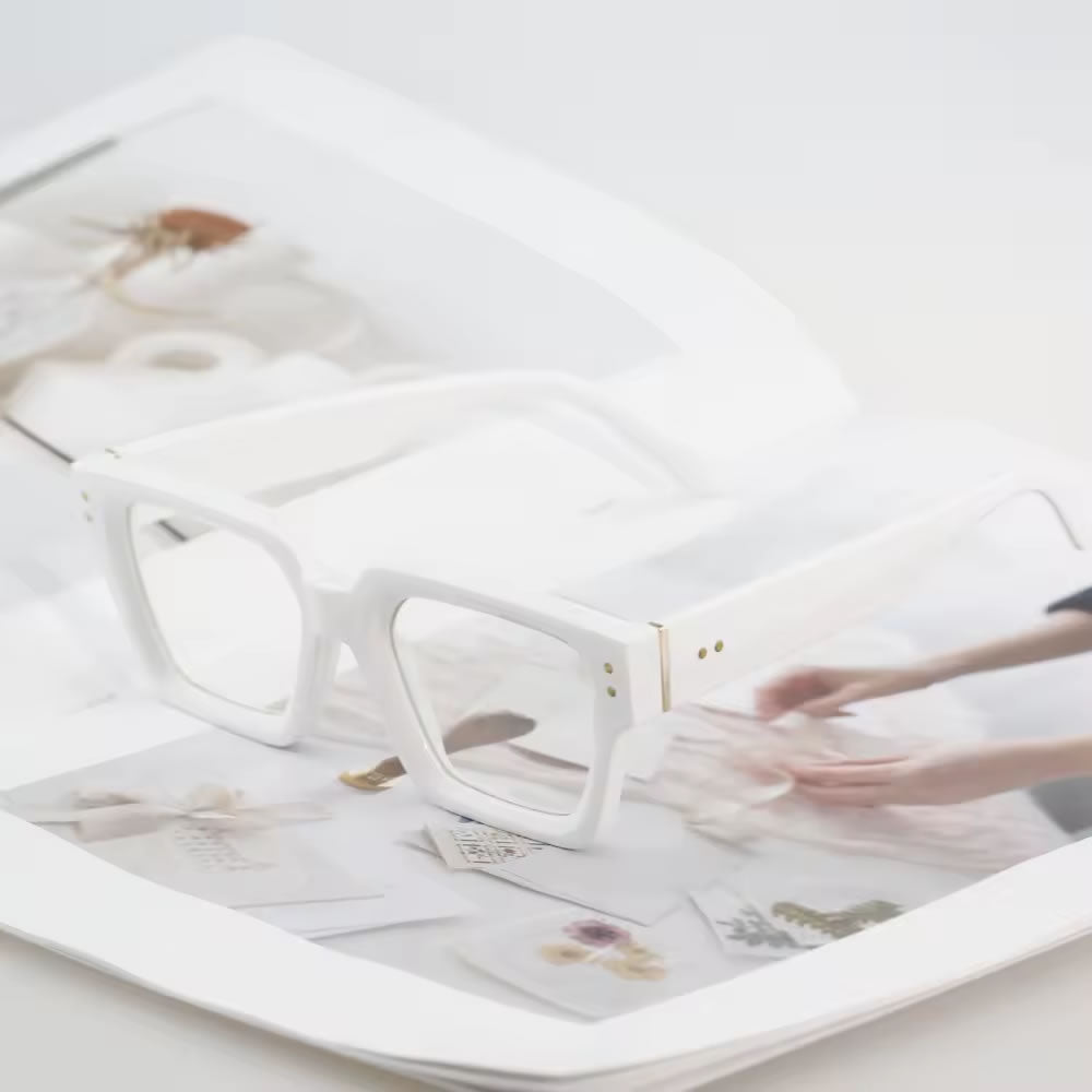 Thick Chunky Glasses for Women – Brown