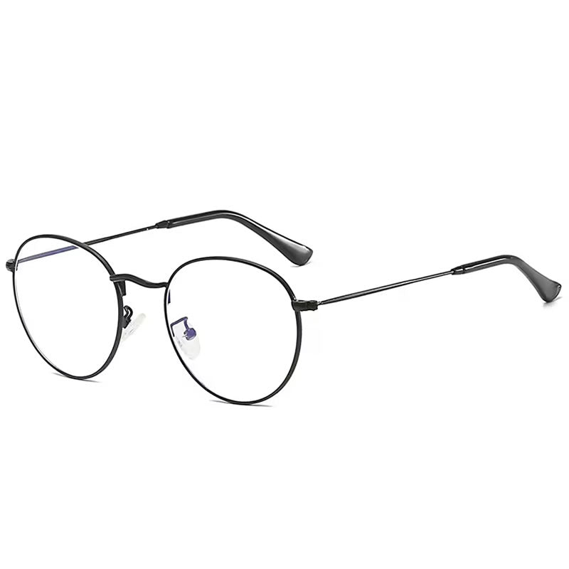 Classic Round Glasses for Women – Gold