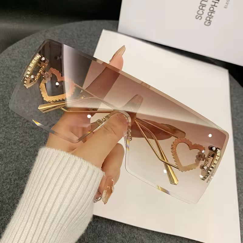 Heart Bling Sunglasses (Style II) for Women