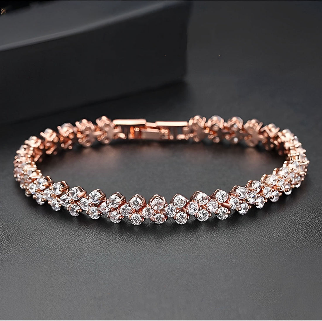 Shiny Rhinestone Luxury Bracelet for Women