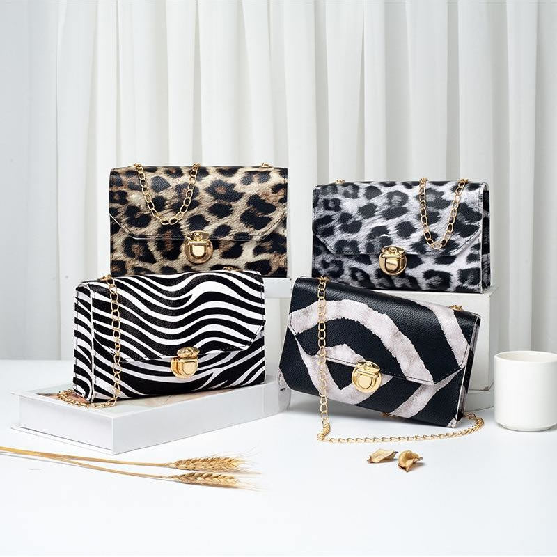 Chain Shoulder Crossbody Handbag for Women – Animal