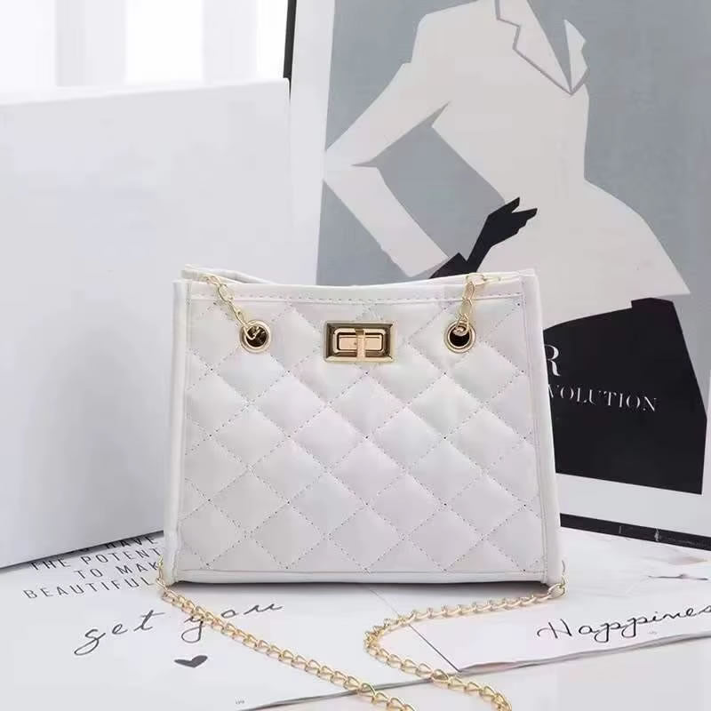 Chain Strap Messenger Fashion Handbag for Women – Pink