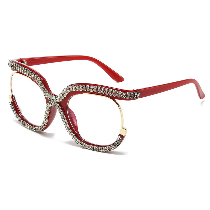 Darice Round Oversized Demonte Glasses for Women