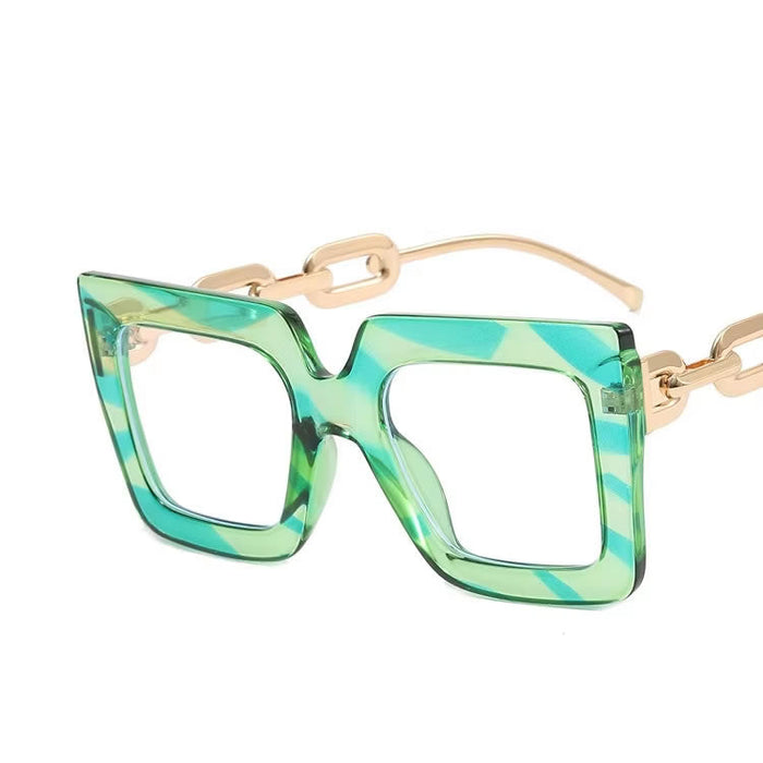 Oversized Bling Glasses for Women – Black