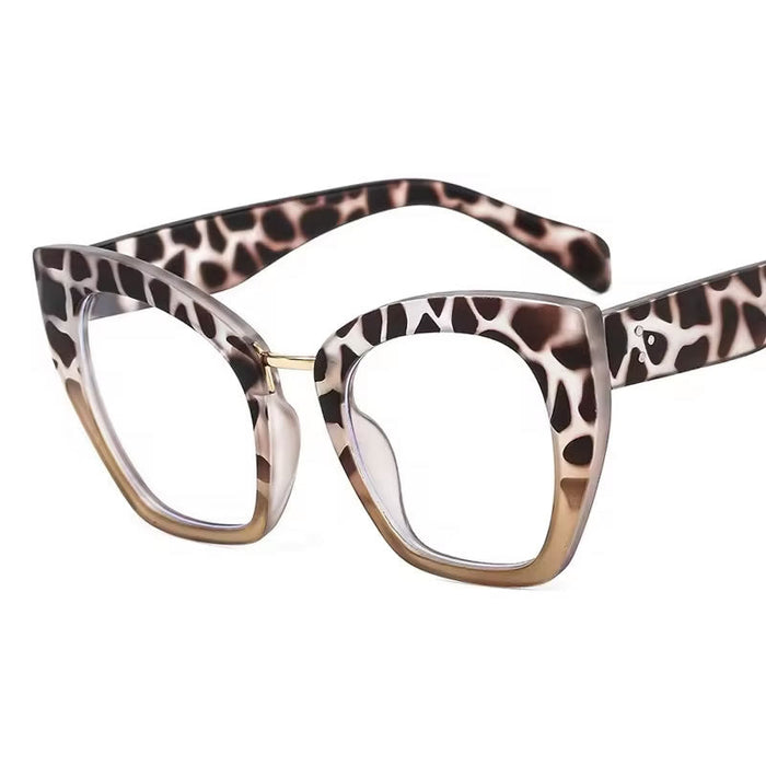 Oversized Cat Eye Glasses for Women – Havana