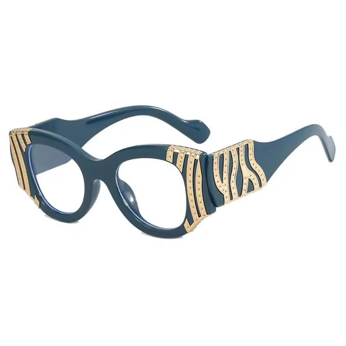 Large Bling Glasses for Women – Black