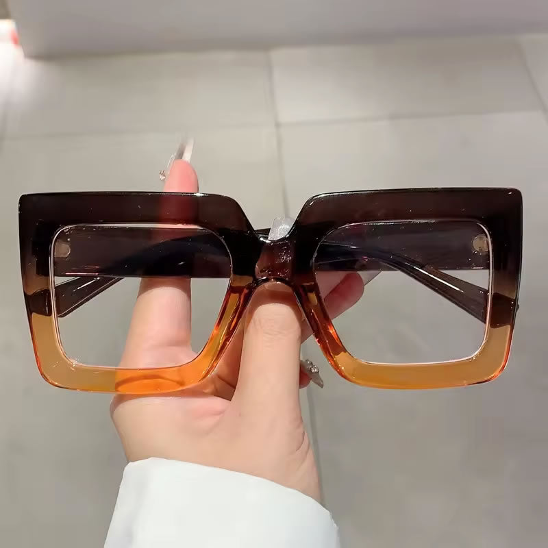 Large Oversized Square Glasses for Women