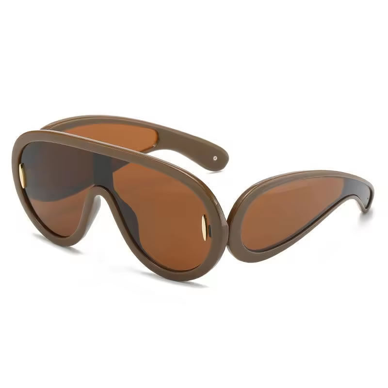 Oversized Futuristic Sunglasses for Women