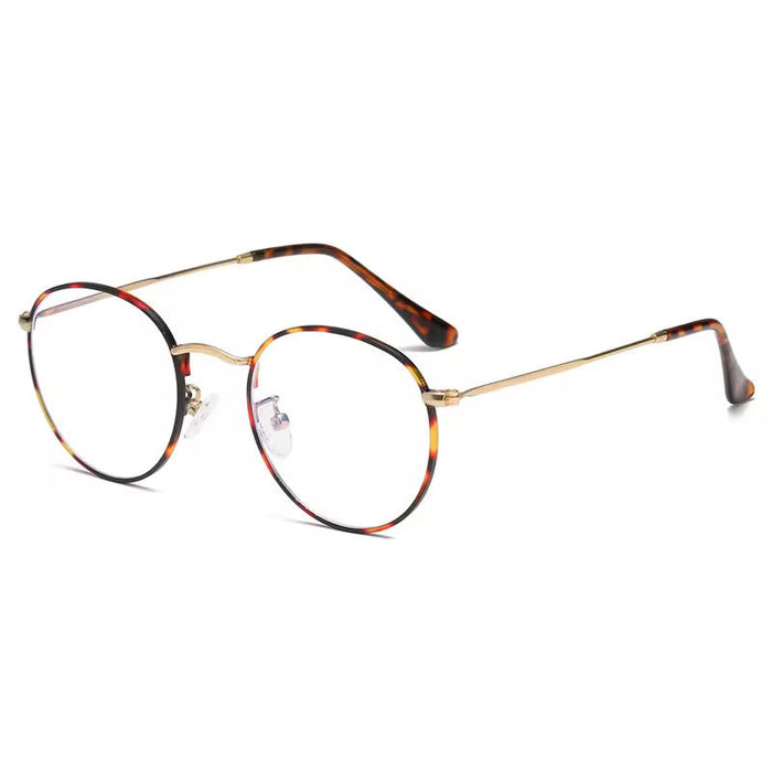 Classic Round Glasses for Women – Black