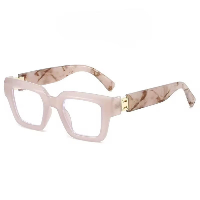 Thick Square Glasses for Women – Olive