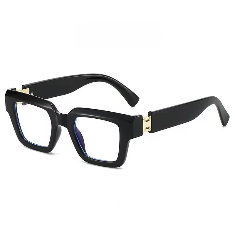 Thick Square Glasses for Women – Green