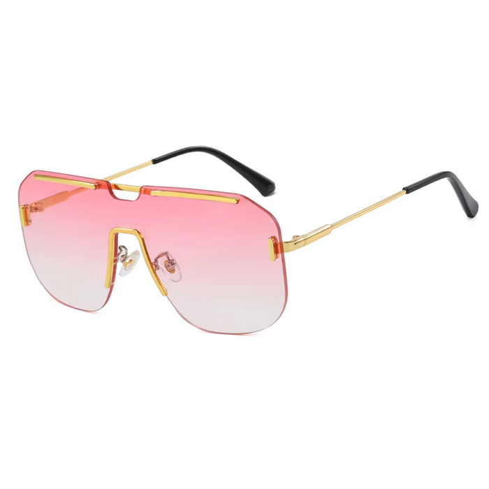 Trendy Luxury Aviator Sunglasses for Women – Brown