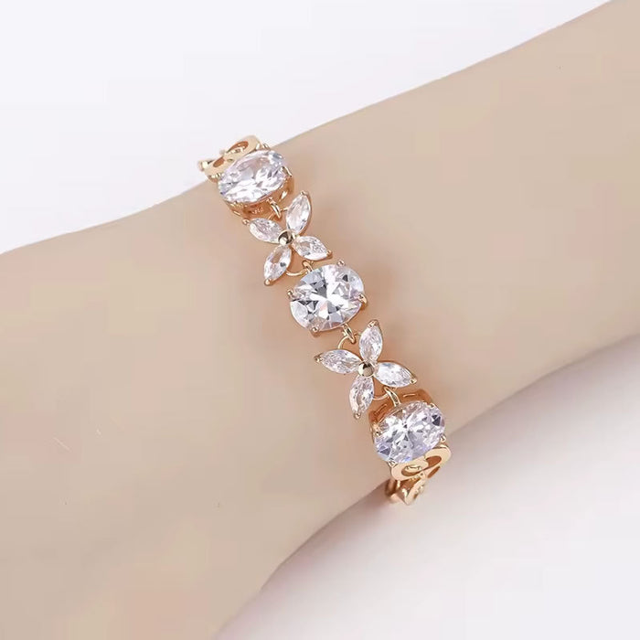 Sparkling Diamond Gold Bracelet for Women – Gold