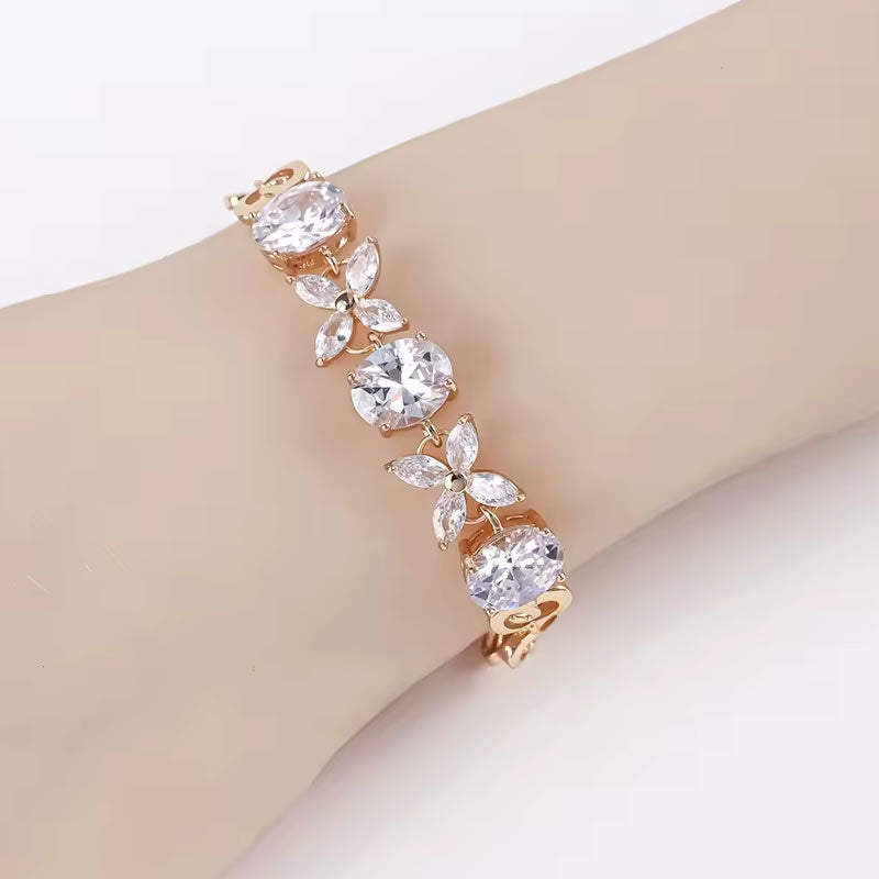 Luxury Diamond Bracelet for Women – Gold